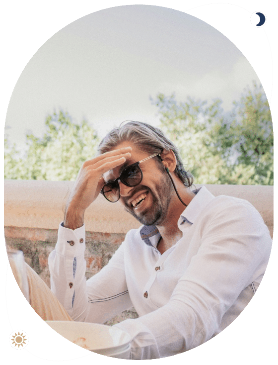 Man feeling joyful again with the help of a depression therapist in Ogden, UT.