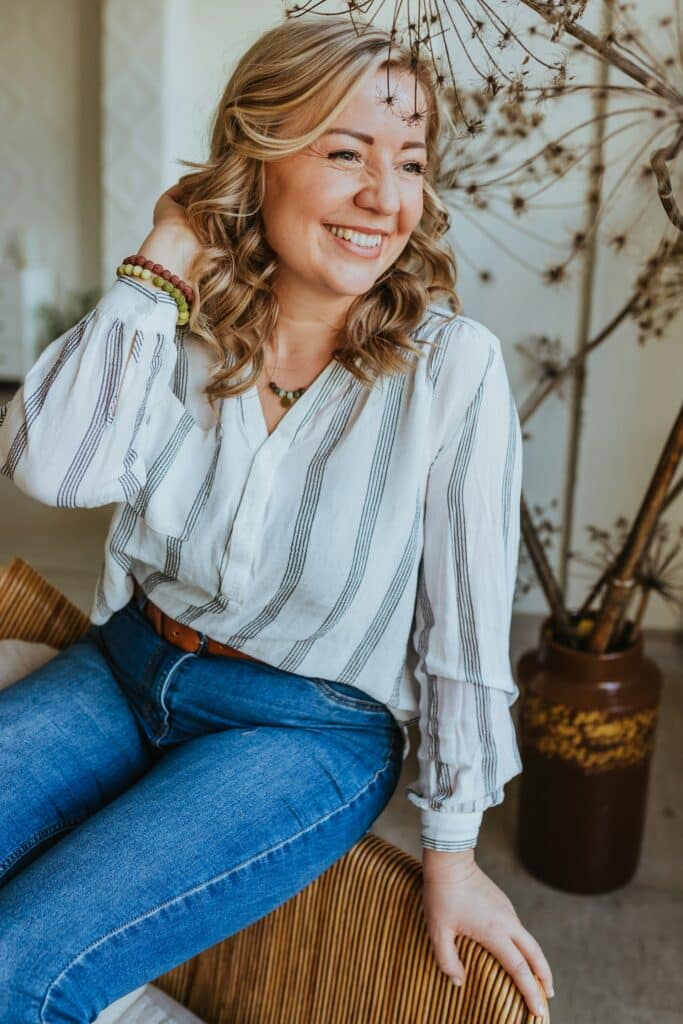 happy woman